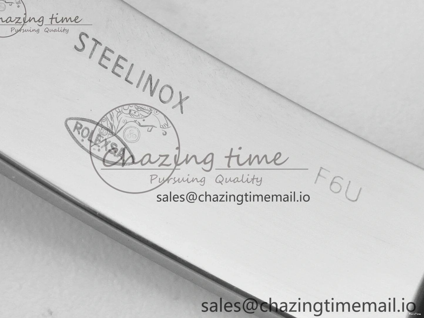 MiroTime 0426 FastDry DateJust 36 SS RG ARF 1:1 Best Edition 904L Steel White MOP Diamonds Dial on Oyster Bracelet SH 57